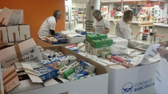 El Banc dels Aliments fa una crida al voluntariat, preocupat per la situació política del país