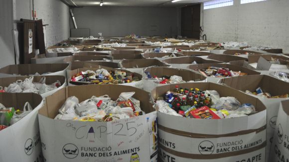 El Gran Recapte d'Aliments porta a Sant Cugat dos dies de solidaritat i voluntariat