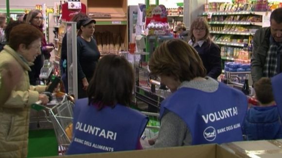 Bones expectatives del Gran Recapte d'Aliments a Sant Cugat