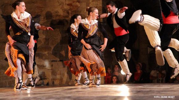 El Grup Mediterrània actua avui a la Festa Major amb un espectacle de dansa d'arrel tradicional