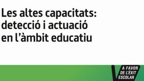 Dolors Rius: 'Esperem fer un pas definitiu per integrar els joves amb altes capacitats'