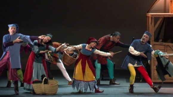 'Guillem Tell' apropa l'òpera als infants amb un muntatge ple de recursos visuals