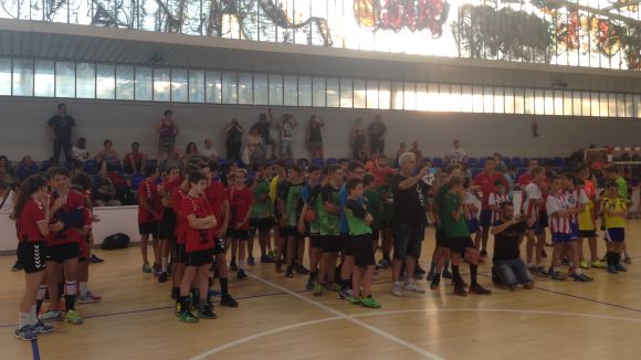 Les Jornades d'Handbol Escolar de la OMET arriben a la 25a edició amb rècord de participació