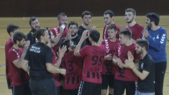 L'Handbol Sant Cugat aconsegueix una victòria còmode davant el Sant Vicenç