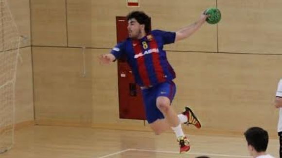 L'extrem dret Matías Galán, procedent del Barça B, és el primer fitxatge de l'Handbol Sant Cugat