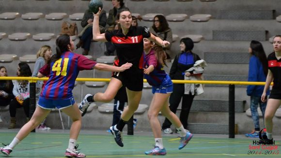 L'Handbol Sant Cugat inicia la Copa Federació a la pista del Cardedeu B