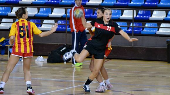 L'Handbol Sant Cugat femení s'estrena a la Copa Federació contra el Cardedeu B