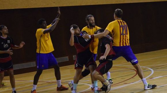 La pretemporada de l'Handbol Sant Cugat s'atura a Sant Vicenç dels Horts
