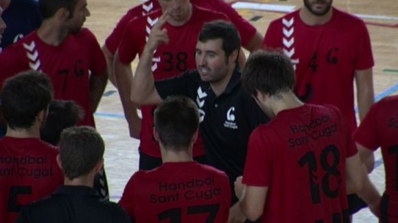 L'Handbol Sant Cugat mostra ofici per superar el Sant Joan Despí en l'estrena del curs