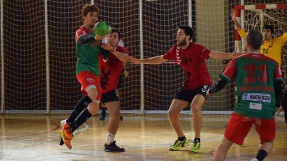 L'Handbol Sant Cugat cau davant el Sant Quirze en un partit molt ajustat