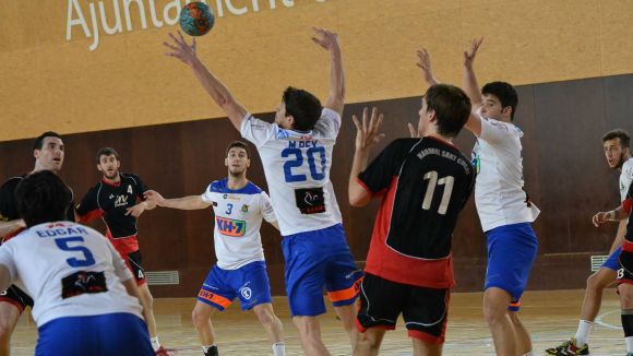 El Granollers atropella l'Handbol Sant Cugat en un partit sense història