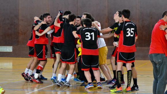 El Sènior B de l'Handbol Sant Cugat aconsegueix l'ascens a Lliga Catalana