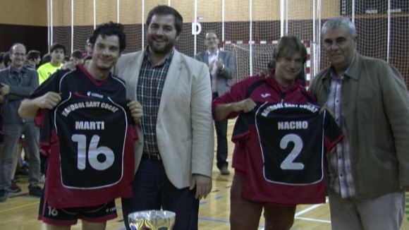 Presentació farcida de reconeixements de l'Handbol Sant Cugat