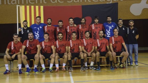 L'Handbol Sant Cugat persegueix la tranquil·litat a Primera Estatal amb l'ajuda de Marc Jordán