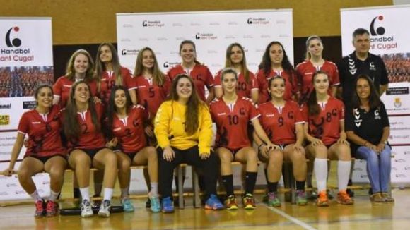 El femení de l'Handbol Sant Cugat no pot remuntar i cau eliminat de la Copa Federació
