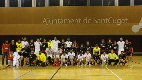 L'Handbol Sant Cugat planta cara a la selecció del Qatar, subcampiona mundial