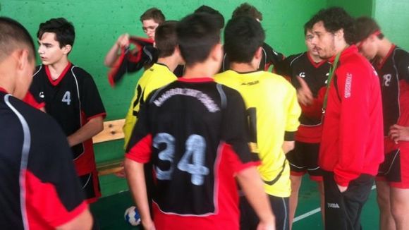 Sort desigual per l'Handbol Sant Cugat al tercer dia del torneig Anaitasuna