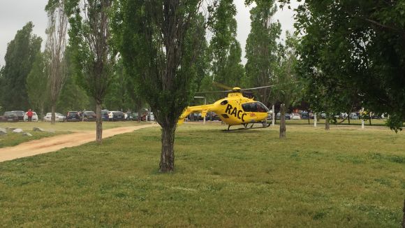Mor una persona al passeig de Sant Magí després d'una indisposició mèdica