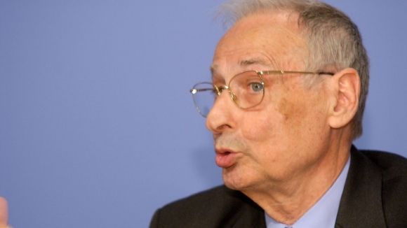 El monjo de Montserrat Hilari Raguer presenta a Sant Cugat 'Escrits dispersos d'història'