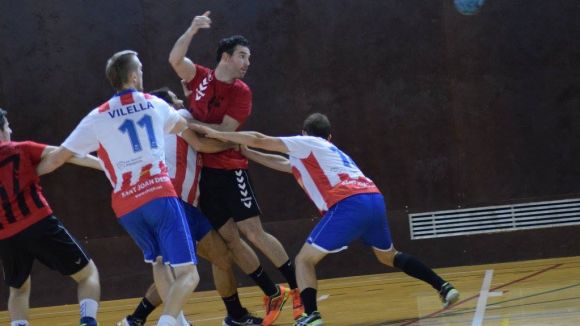 L'Handbol Sant Cugat viu la primera visita de la temporada a la pista del Joventut Handbol Mataró