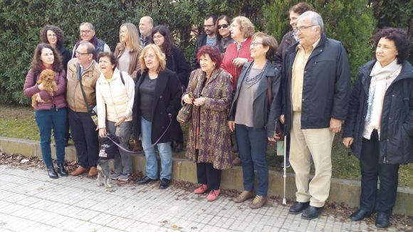 Marta Pessarrodona i Pilar Aymerich recorden Montserrat Roig davant una vintena de persones