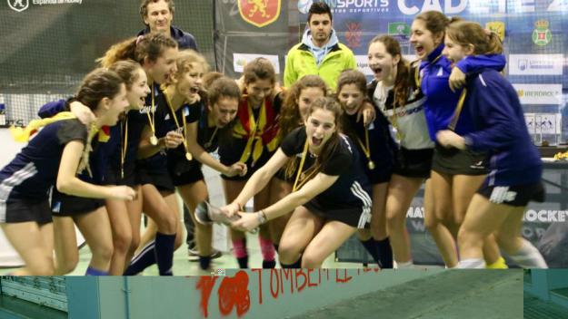 El Junior es penja un or i un bronze en el Campionat d'Espanya cadet d'hoquei sala