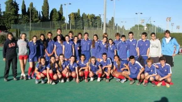 Sis integrants del Junior disputen l'Estatal sub 16 d'hoquei herba amb Catalunya