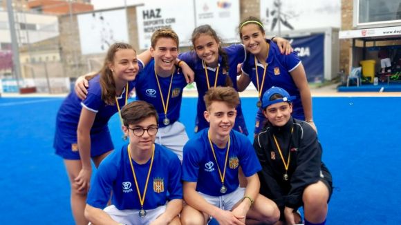 Catalunya sub 16 masculina i femenina, amb 7 integrants del Junior, guanya l'Estatal d'hoquei herba