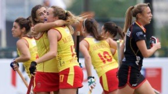 Mariona Serrahima fa un doblet en la primera victòria d'Espanya al Mundial d'hoquei herba sub 21