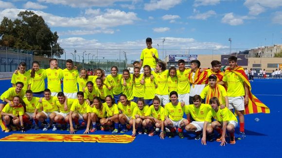 Catalunya sub 16 guanya l'Estatal d'hoquei herba masculí i femení amb sis representants del Junior