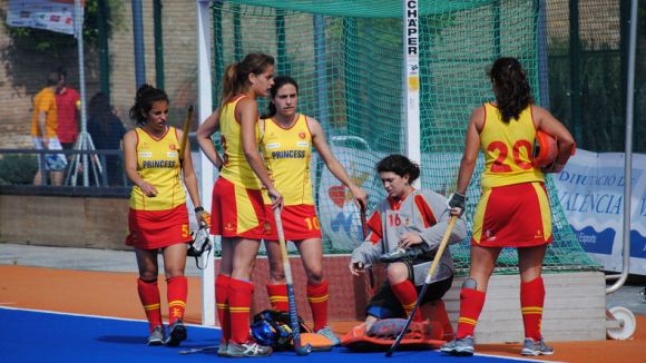 La selecció sub21 d'hoquei herba finalitza el segon amistós amb un empat (1-1)