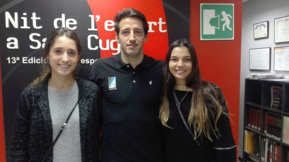 El Junior d'hoquei herba visita Cugat.cat abans de disputar la Copa del Rei i de la Reina
