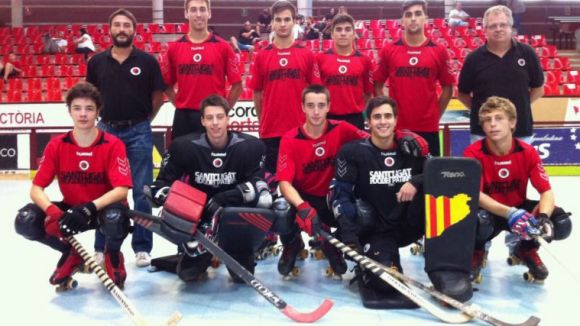 El júnior A del PHC Sant Cugat, classificat per al Campionat de Catalunya