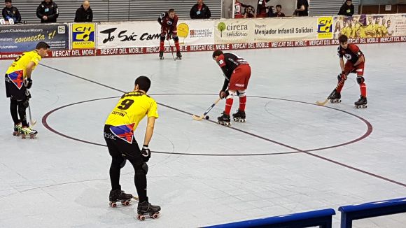 El Patí Hoquei Sant Cugat guanya a Mataró, dona un cop d'efecte a la lliga i s'afiança a la segona plaça
