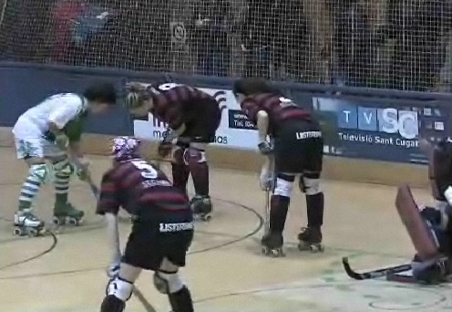 El Patí Hoquei Sant Cugat femení juga el partit ajornat contra el Biescas Gijón