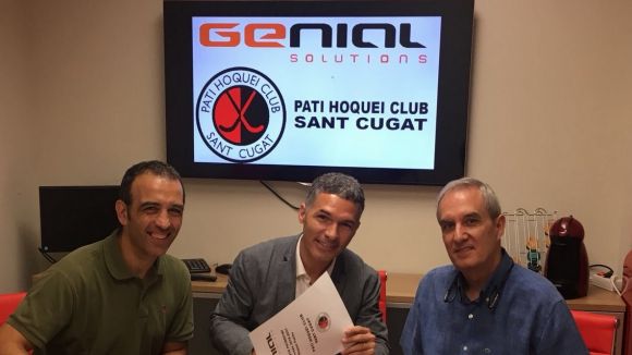 L'empresa Genial, patrocinador del Patí Hoquei Club Sant Cugat