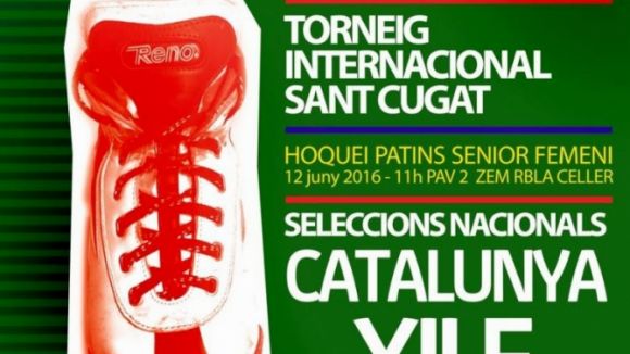 El Torneig Internacional Sant Cugat porta al pav 2 les seleccions d'hoquei patins de Xile i Catalunya