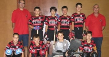 Alt: El benjamí B del PHSC, al Torneig Ciutat de Valladolid