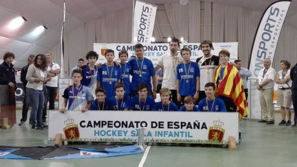 L'infantil masculí del Junior guanya el Campionat d'Espanya d'hoquei sala amb molta solvència