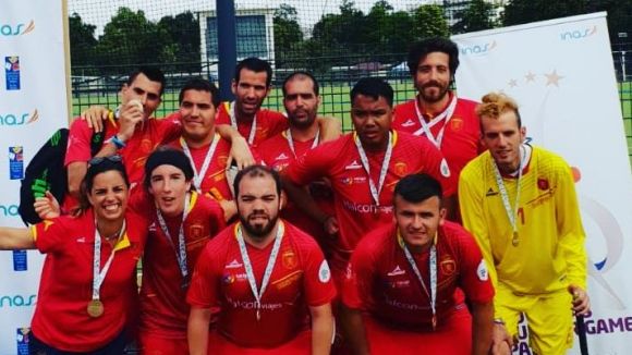 Dos esportistes de la Fundació Creactiva guanyen el bronze a l'Europeu d'hoquei d'adaptat