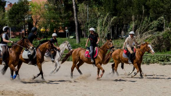L'Hípica Can Caldés organitza el Campionat d'Espanya de Horseball sub 16