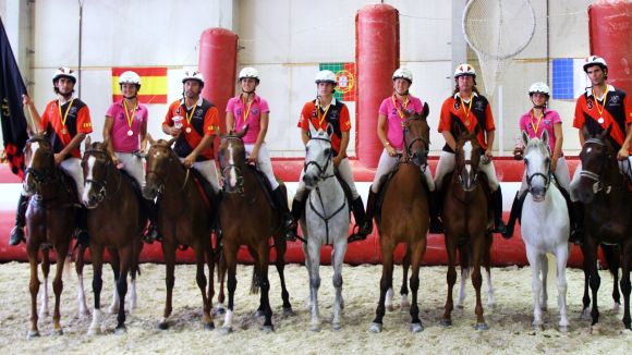 L'Hípica Can Caldés acull el Campionat d'Espanya de horseball