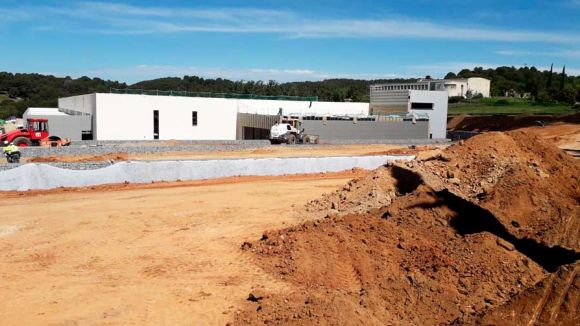 Avancen les obres del nou centre d'HP a Sant Cugat
