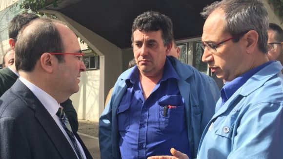 Iceta (PSC), esperançat a trobar una solució per a la planta de Delphi a Sant Cugat