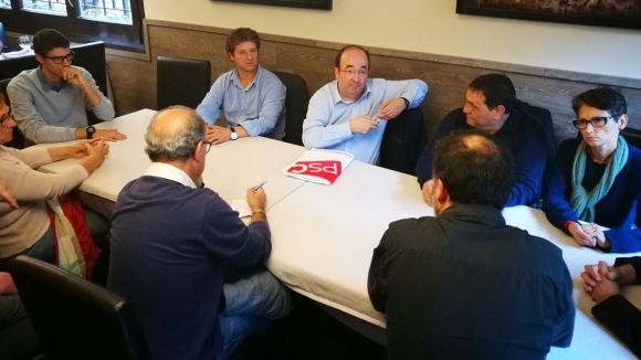 Miquel Iceta: 'En moments tan complexos com aquests, cal un lideratge fort al PSC'