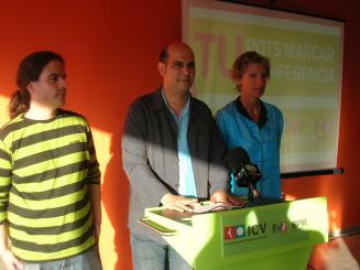 ICV-EUiA farà una campanya sense mítings i amb material ecològic