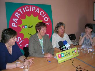 ICV-EUiA es compromet a crear un consell de dones per fer polítiques igualitàries