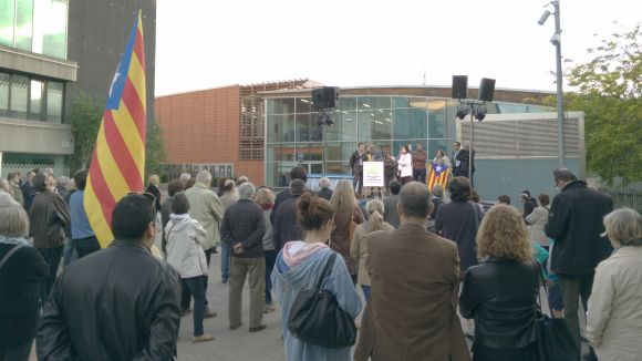 100 persones fan el compte enrere per a les eleccions del 27S amb l'ANC