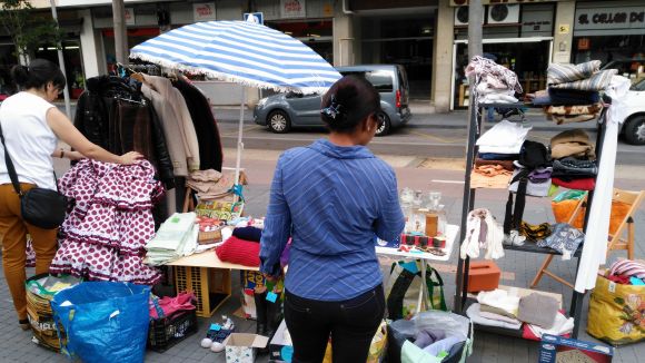 L'Ateneu organitza el mercat de segona mà a la Rambla del Celler