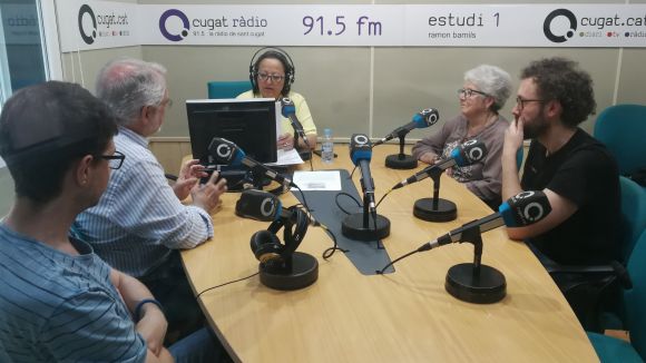 El Mural de Vida i el Mural del Ferrocarril passen pel 'Sant Cugat a fons'